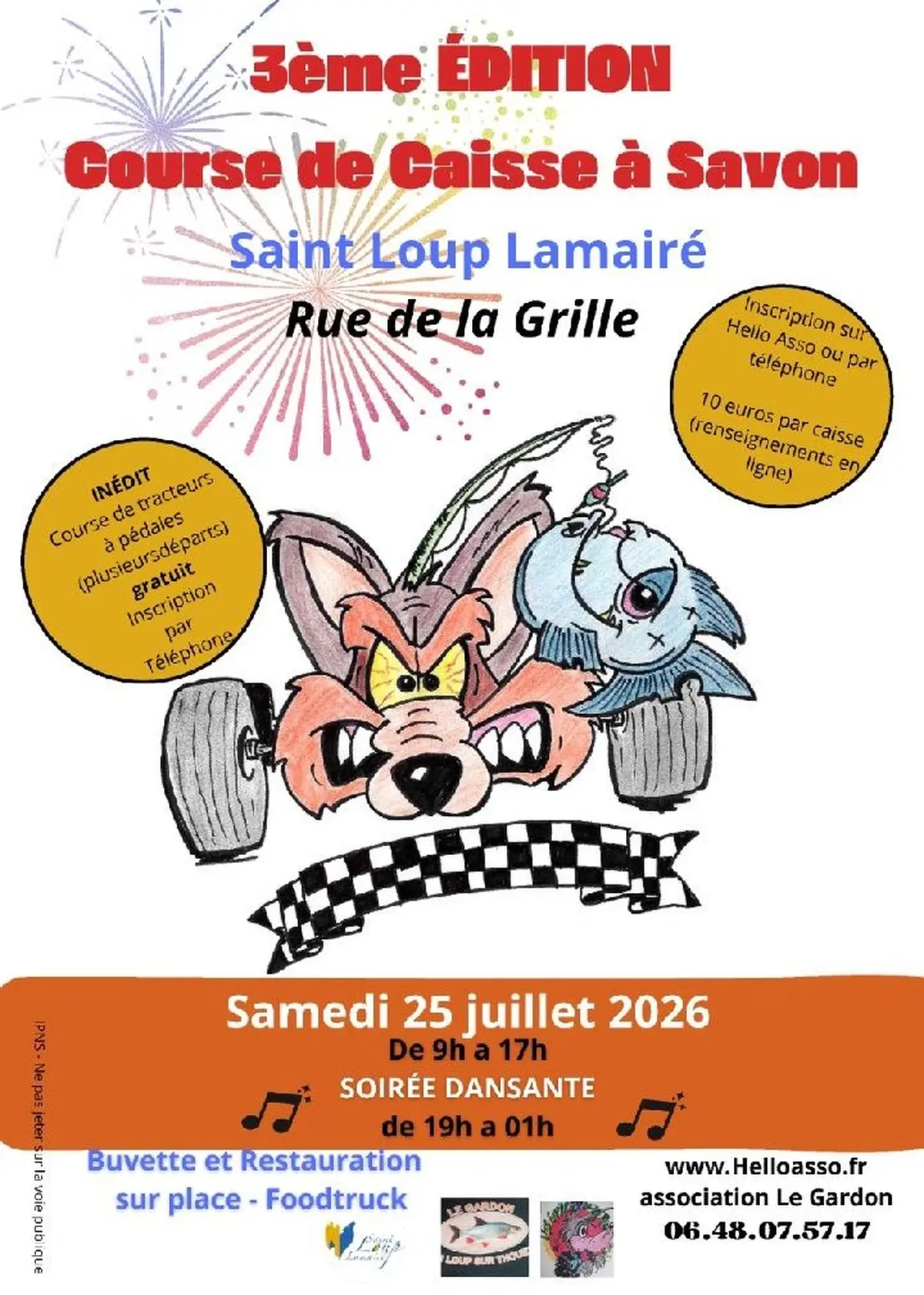 Course de caisses à savon
