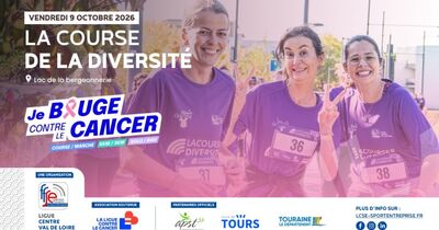 Course de la Diversit&eacute; &agrave; Tours : courez ou marchez contre le cancer (octobre rose)