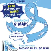 Course & marche - Mars Bleu