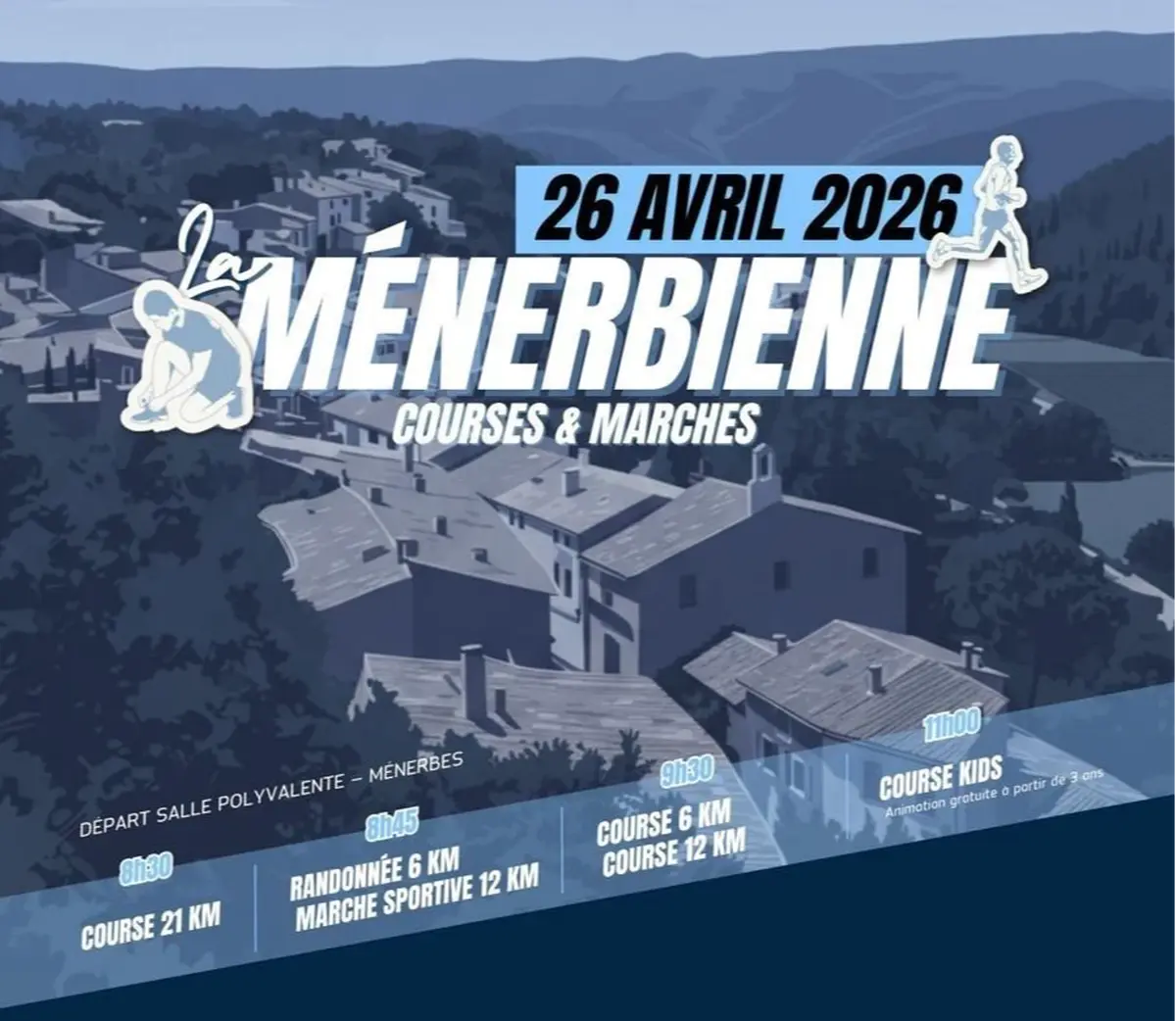 Ménerbes accueille La Ménerbienne 2026, un rendez-vous trail dans le Luberon