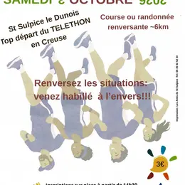 Course ou randonnée renversante
