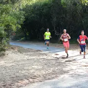 Course pédestre de la plage aux pins