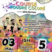 Course poudre colorée 2° édition
