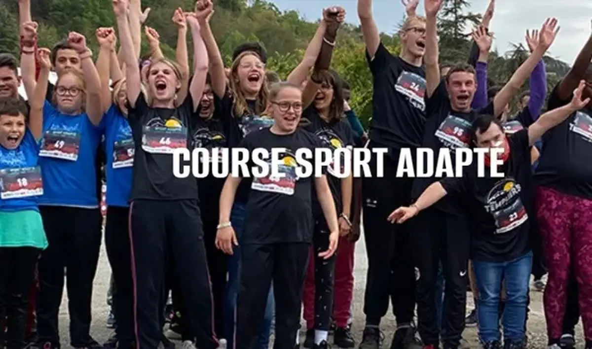 Course sport adapté 2026 (1,5 et 3 km Festival HOKA les Templiers)