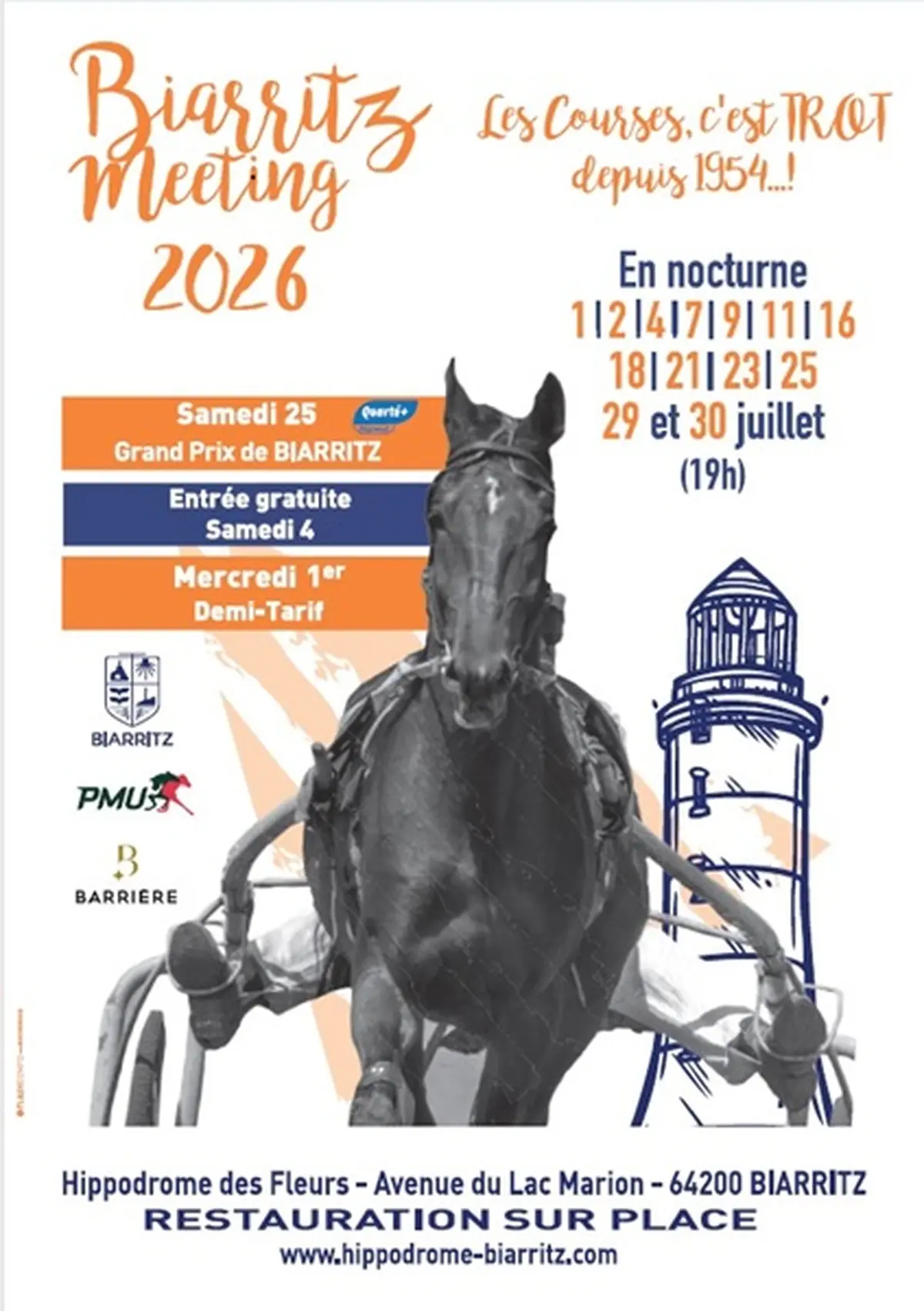 Courses au trot de Biarritz