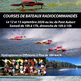 Courses de bateaux radiocommandés