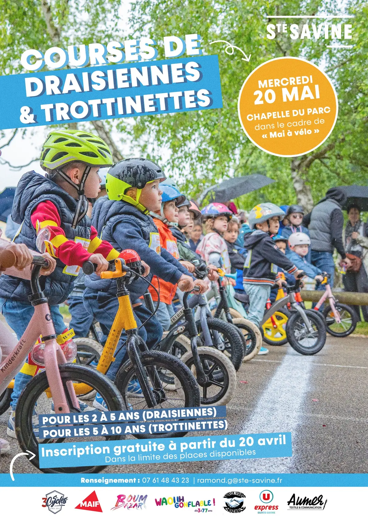 Courses de draisiennes &amp; trottinettes