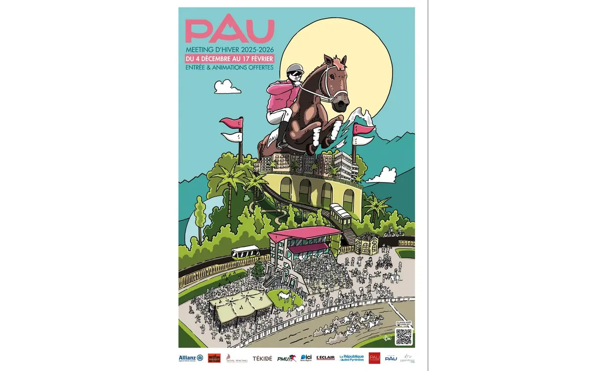 Courses Hippodrome de Pau - La magie du cirque