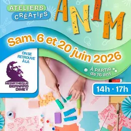 Cré'Anim : Ateliers créatifs adulte