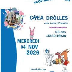 Créà Dròlles avec Audrey Poussier