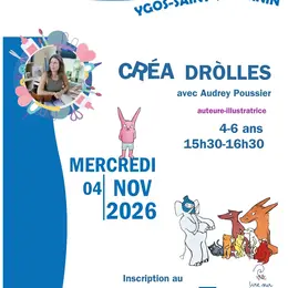 Créà Dròlles avec Audrey Poussier