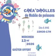 CréaDròlles de Mobile de poissons