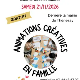 Créa'telier : atelier parents-enfants créatif