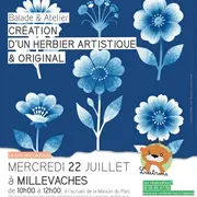 Création d'un herbier artistique et original