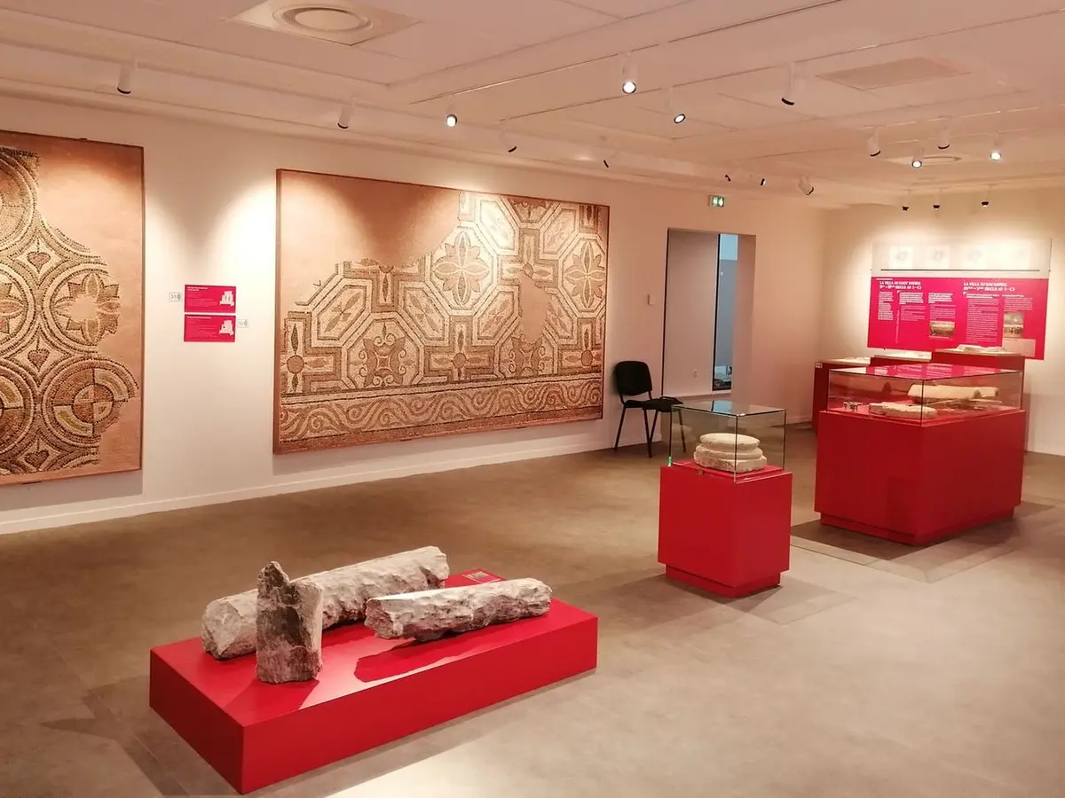 Création d'un herbier en argile, au musée gallo-romain