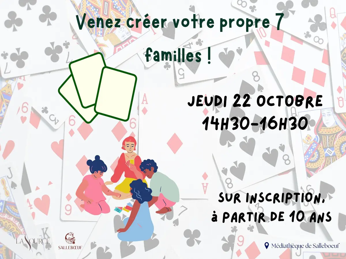 Création d'un jeu de 7 familles