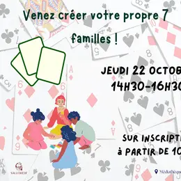 Création d'un jeu de 7 familles