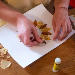 Création d'un tableau en fleurs séchées à Nantes (44)