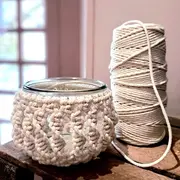 Création d'une lanterne poétique en macramé