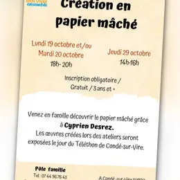 Création en papier mâché