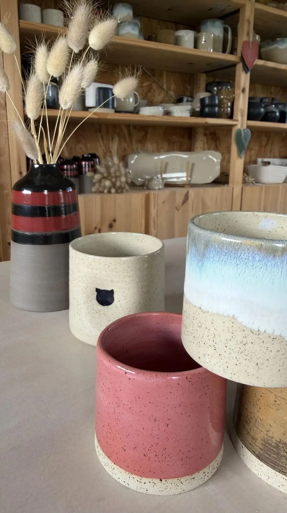 Créations de pièces en grès de Dune céramique
