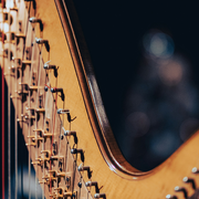 Créations personnelles : harpe et théâtre