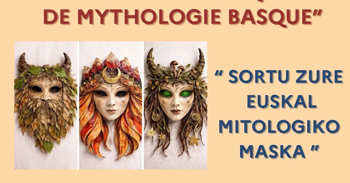 Crée ton masque de mythologie basque