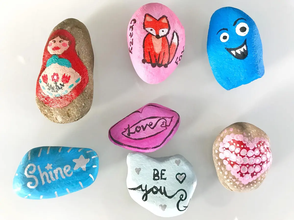 Créer des cailloux uniques !