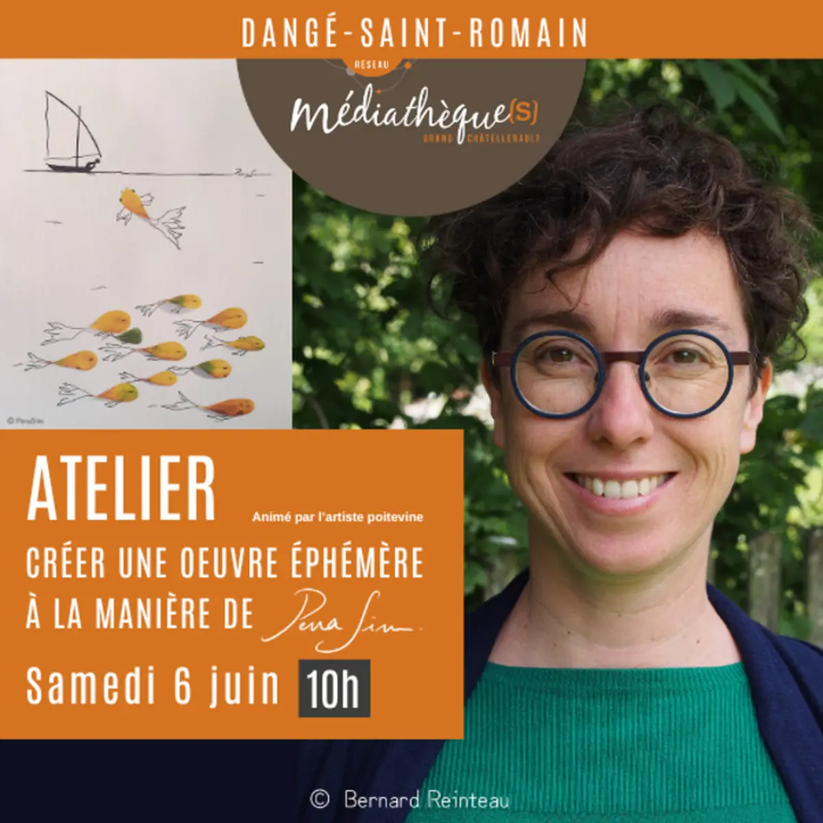 Créer une œuvre éphémère à la manière de Pena Sim