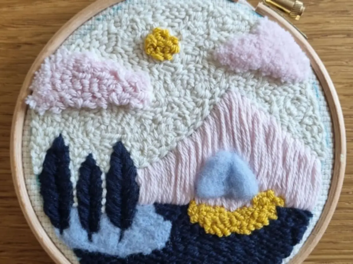 Créez votre miroir personnalisé en Punch Needle à Paris 11ème