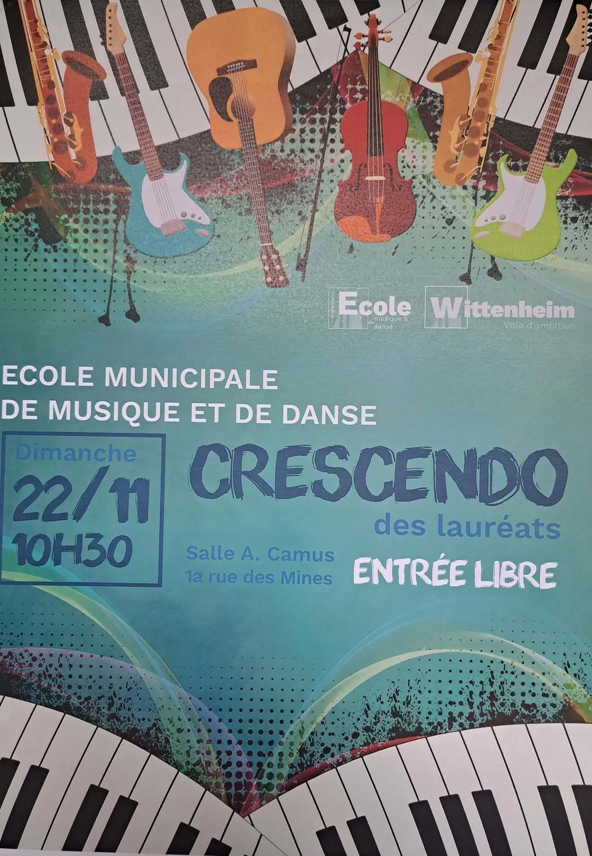 Crescendo des lauréats et concert de l'école de musique