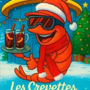 Crevettes givrées