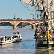 Croisière au fil de l'eau sur la Garonne à Bordeaux (33)