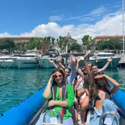 Croisière en bateau vers la grotte de la Mala au départ de Nice