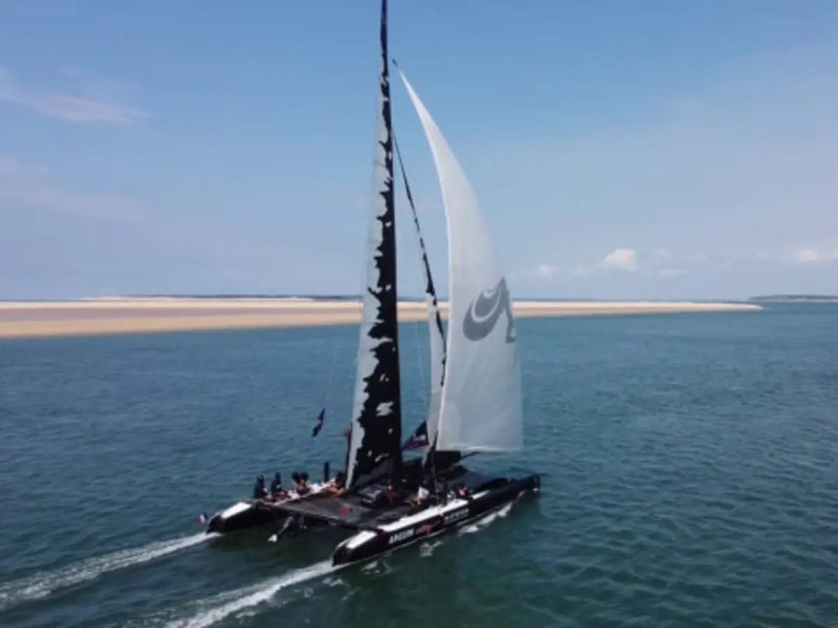 Croisière Sensations en catamaran sur le bassin d'Arcachon