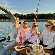 Croisière sunset et apéritif aux îles de Lérins en voilier (06)