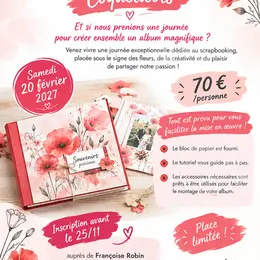 Crop partie Scrapbooking (confection d'un album)
