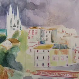 Croquis urbain à Niort