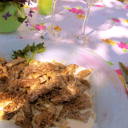 La recette de la croûte aux morilles