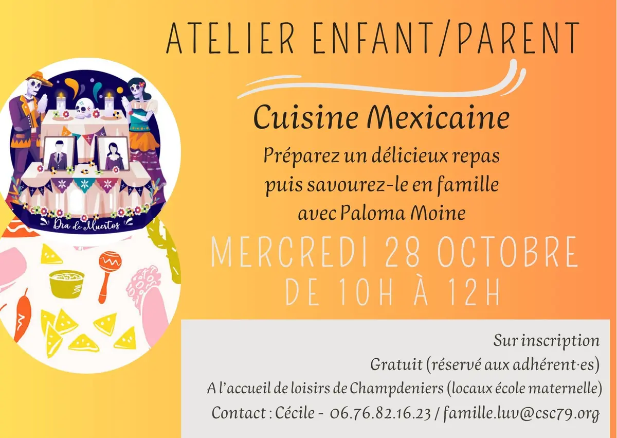 CSC : Atelier cuisine Mexicaine