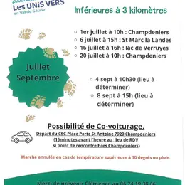 CSC : Marches douces