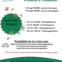 CSC : Marches douces