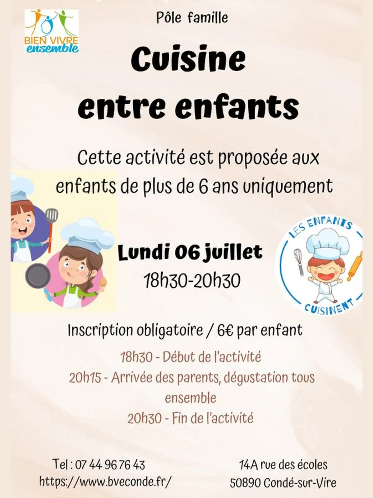 Cuisine entre enfants