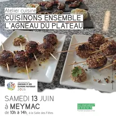 Cuisinons ensemble l'agneau du plateau