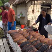 Cuisson au four à bois