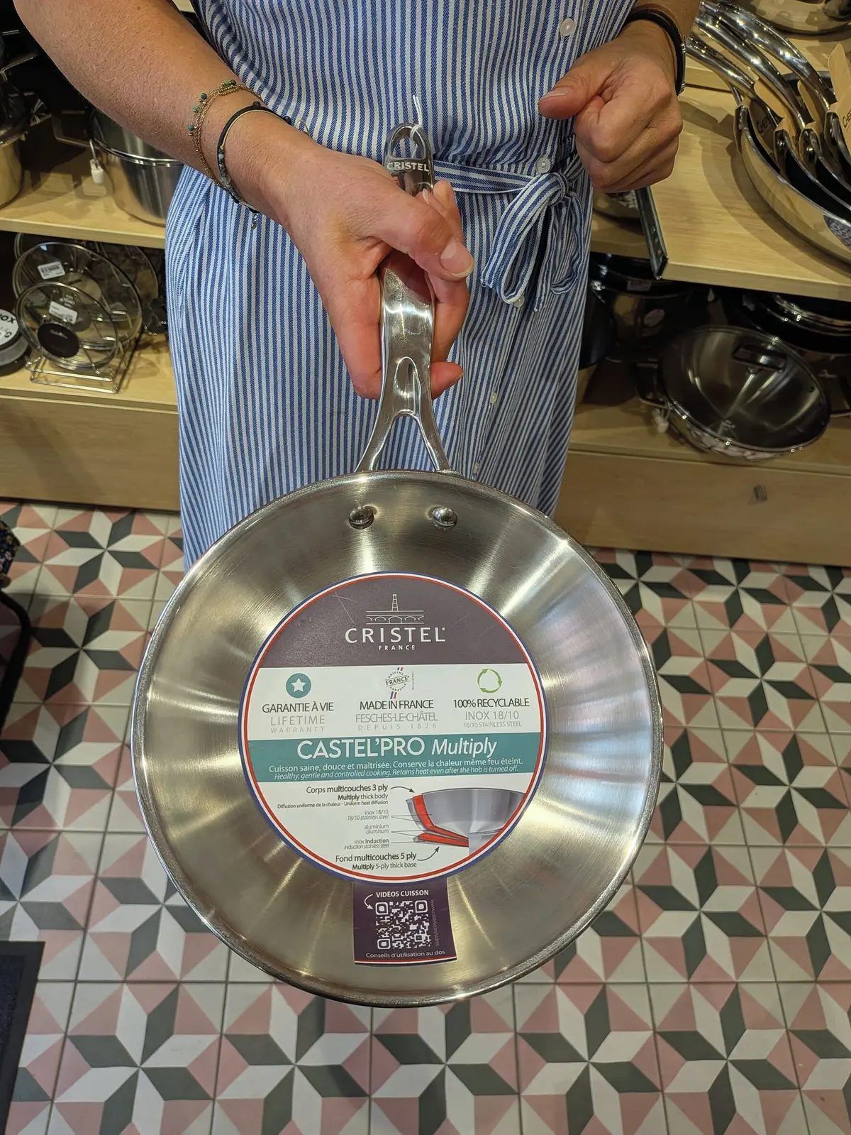 Côté cuisson, l’inox tient le haut du pavé