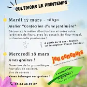 Cultivons le Printemps à la médiathèque