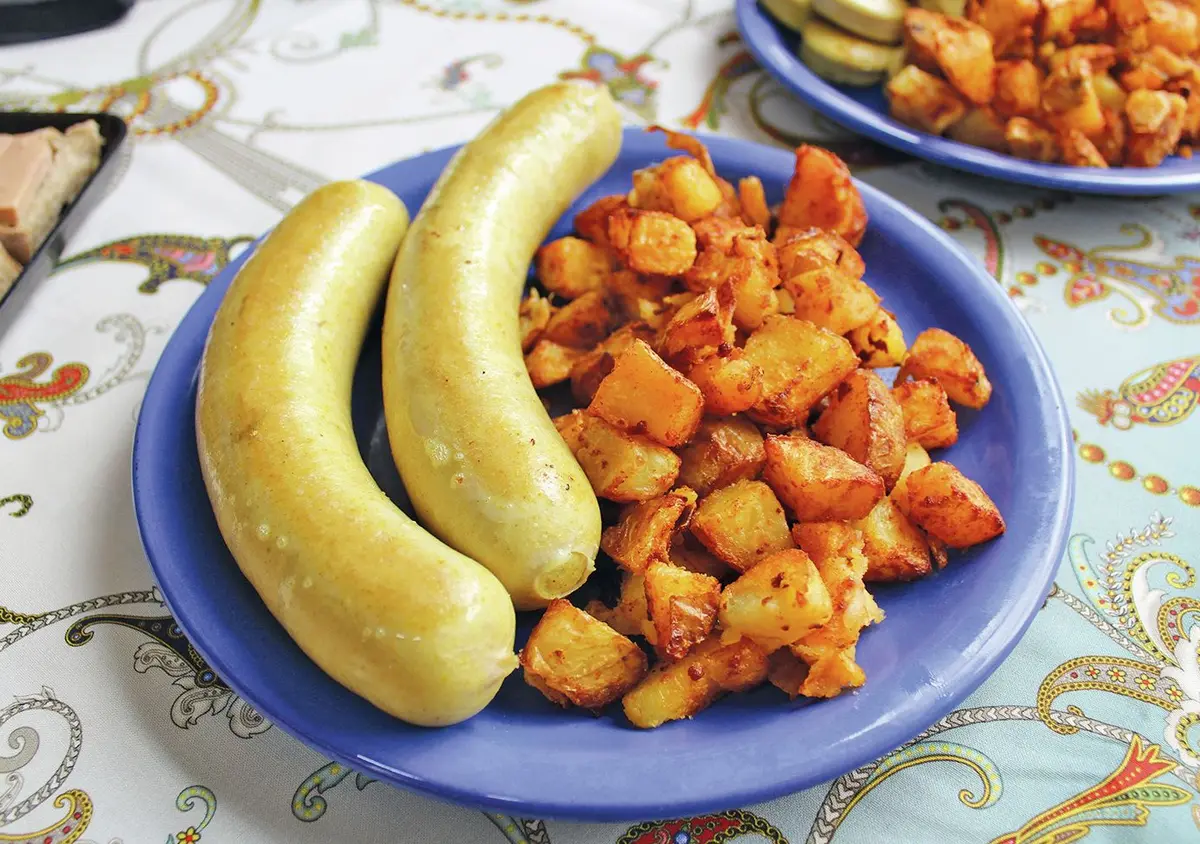 Currywurst du marché de Noël de Mulhouse : goûtée et validée à la Boucherie Orion