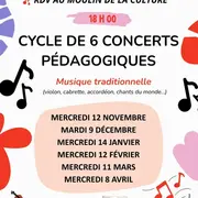 Cycle de 6 concerts pédagogiques