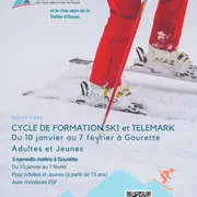 Cycle de formation ski et télémark